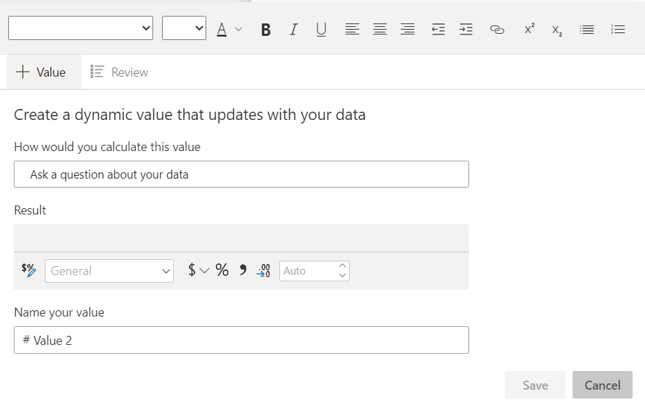 Customize your narrative in Power BI, AI, BI, business intelligence, visual analytics, advanced analytics, visual reporting, powerbi